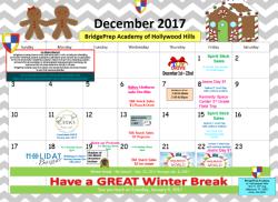 December Calendar 